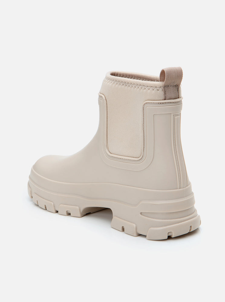 
                      
                        Ekko Beige Women's Elastic Rain Boots
                      
                    