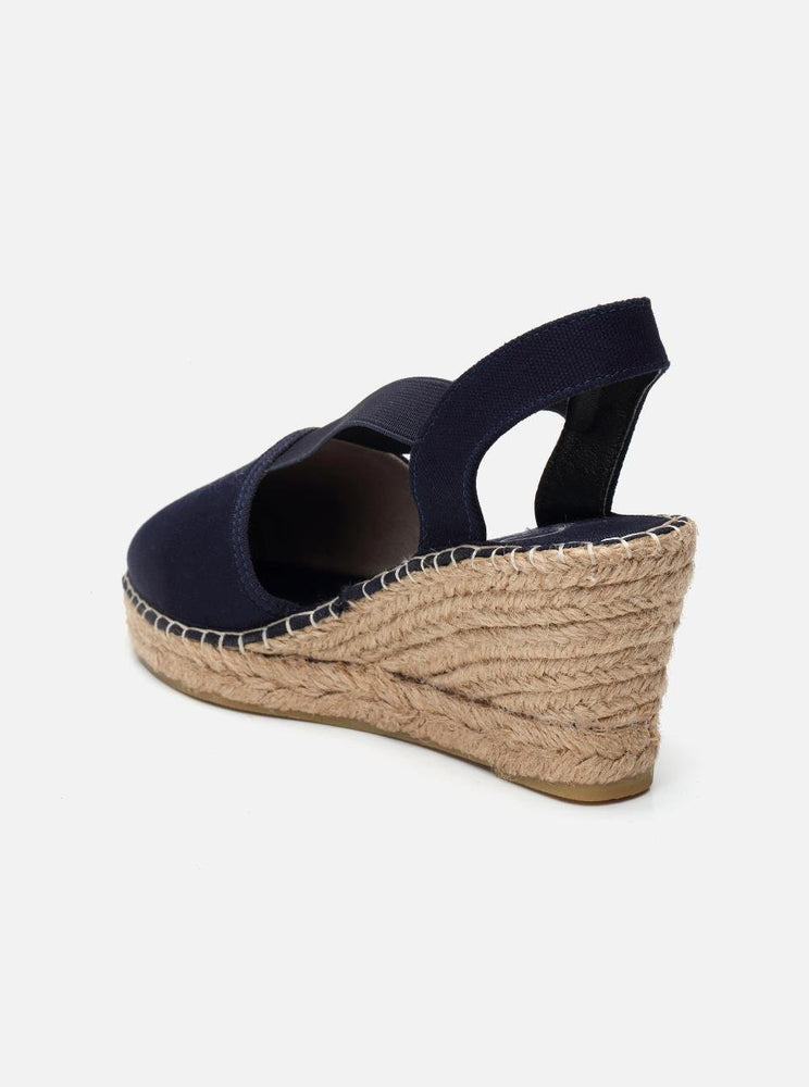 
                      
                        Elizabeth Navy Blue Women's Wedge Heel Espadrilles
                      
                    