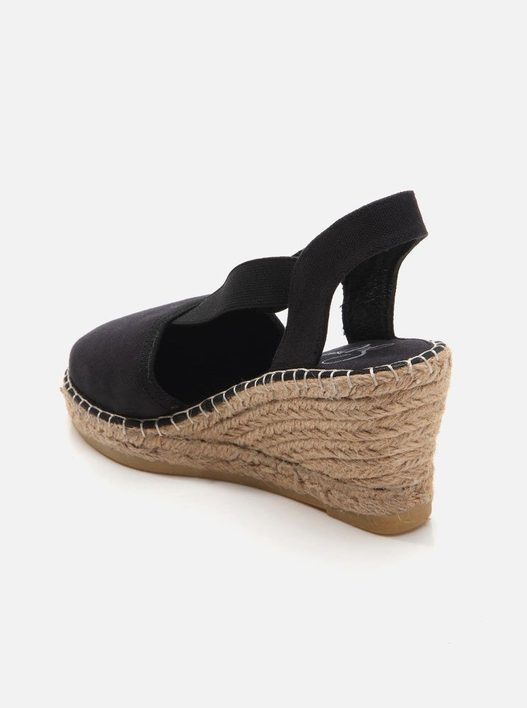 
                      
                        Elizabeth Black Women's Wedge Heel Espadrilles
                      
                    