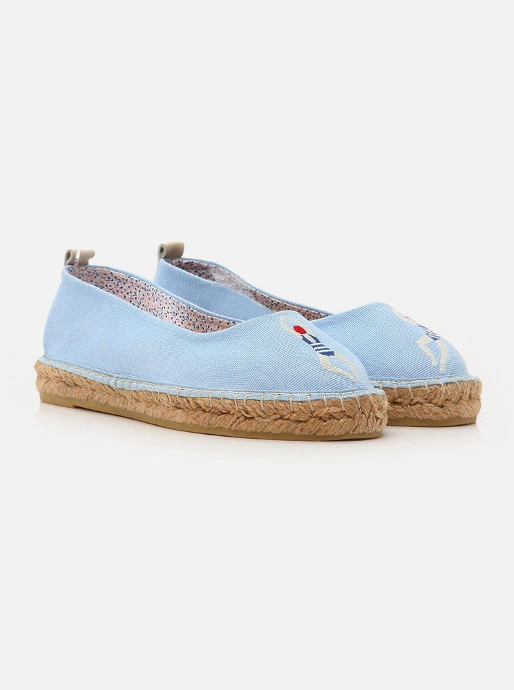 
                      
                        Ester Blue Women's Flat Espadrilles
                      
                    