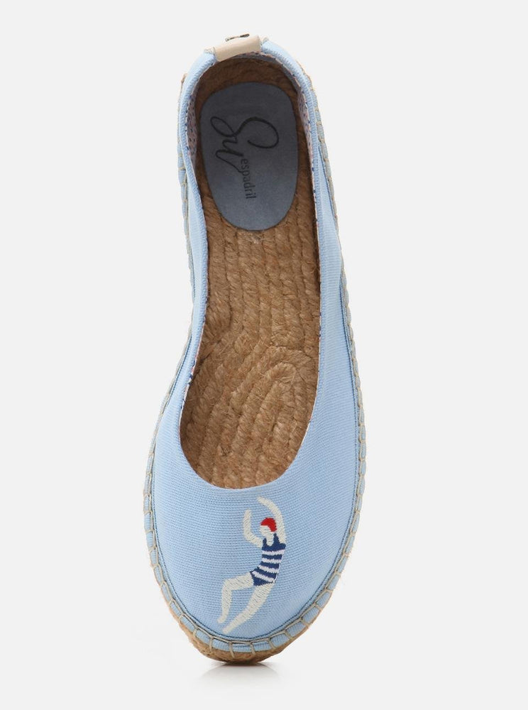 
                      
                        Ester Blue Women's Flat Espadrilles
                      
                    