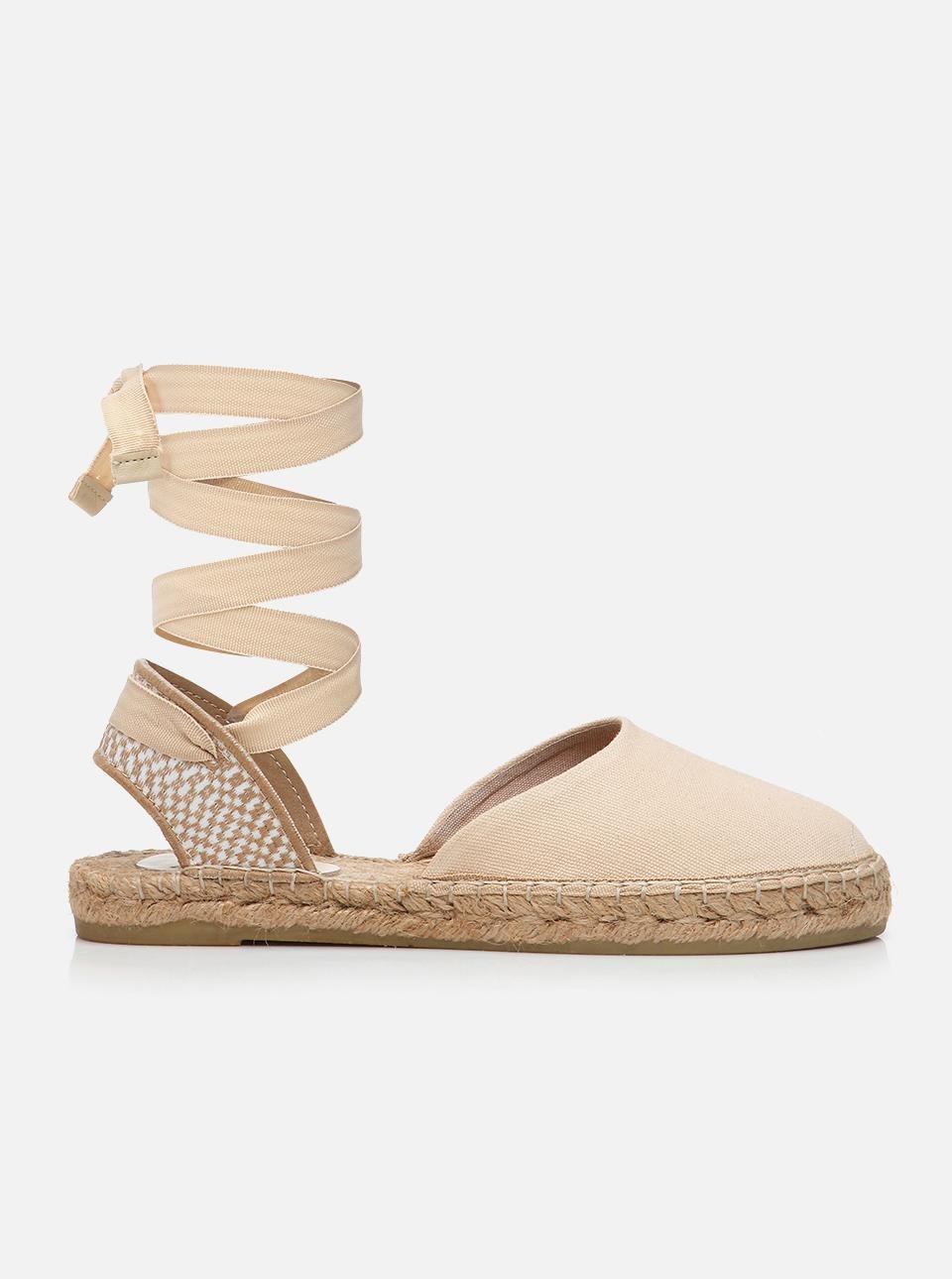 Floran Ecru Women's Espadrille Sandals