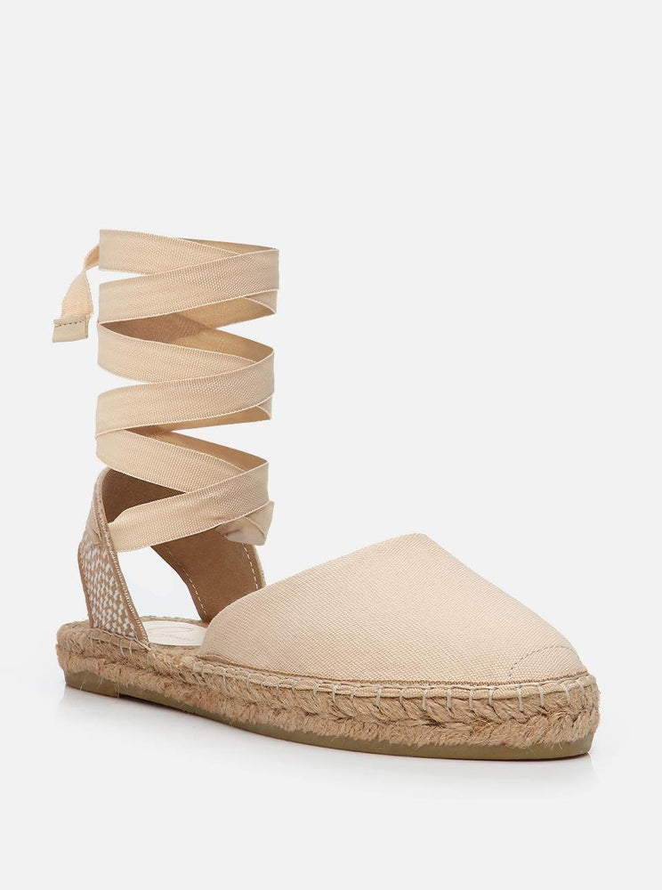 
                      
                        Floran Ecru Women's Espadrille Sandals
                      
                    