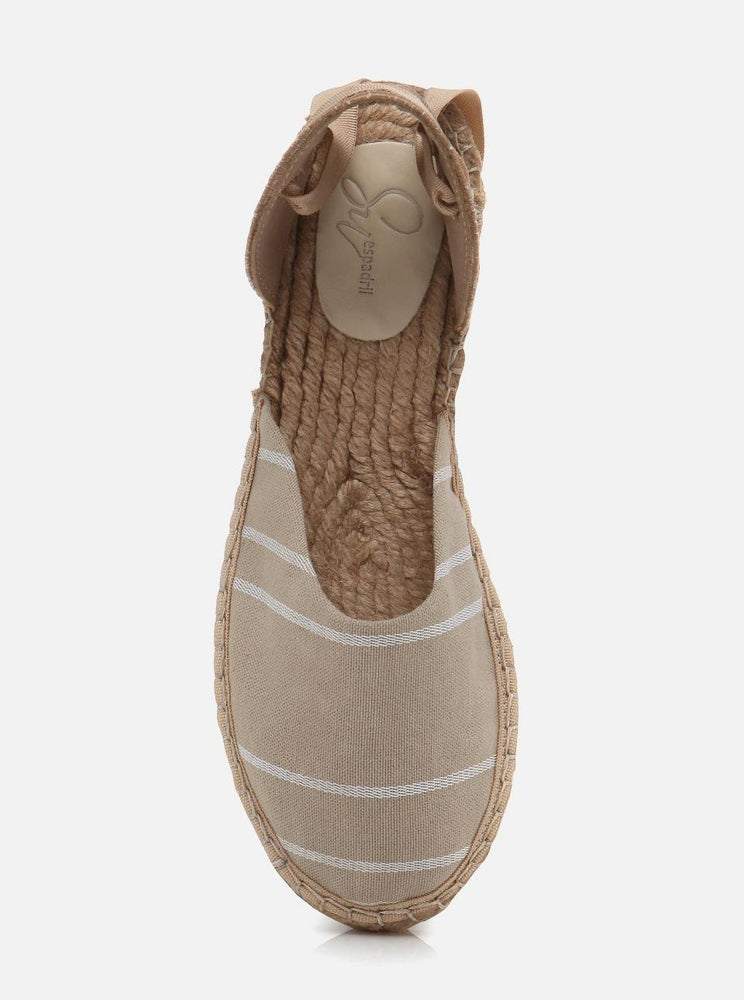 
                      
                        Florie Beige Women's Flat Espadrilles
                      
                    