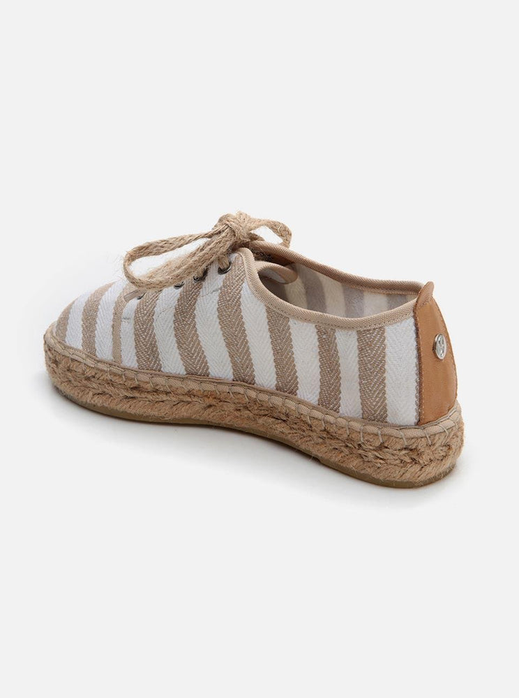 
                      
                        Grace Beige Women's Flat Espadrilles
                      
                    