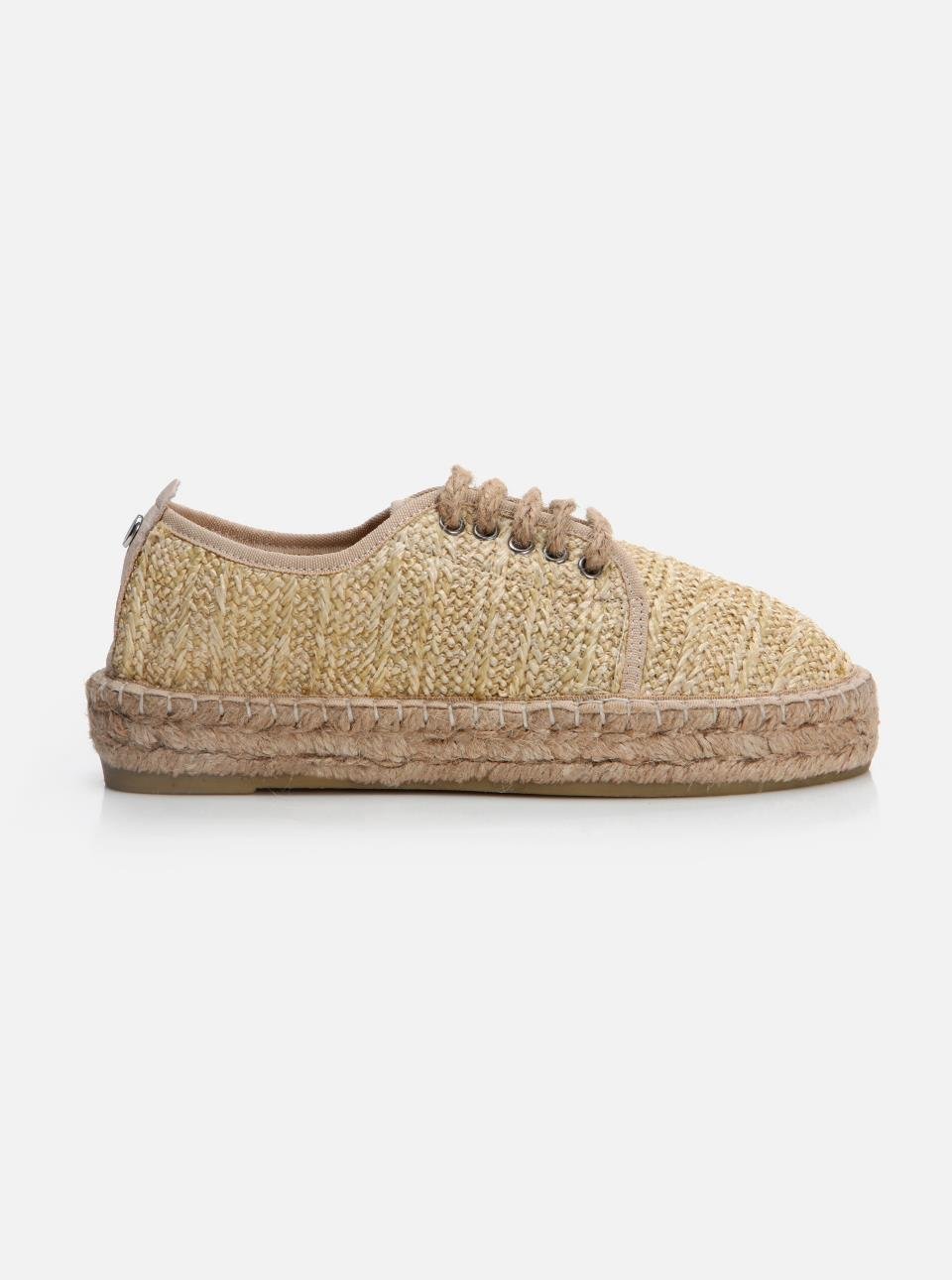 Greyce Natural Women's Flat Espadrilles