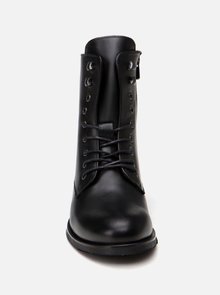 
                      
                        Holmes Black Women's Leather Boots
                      
                    