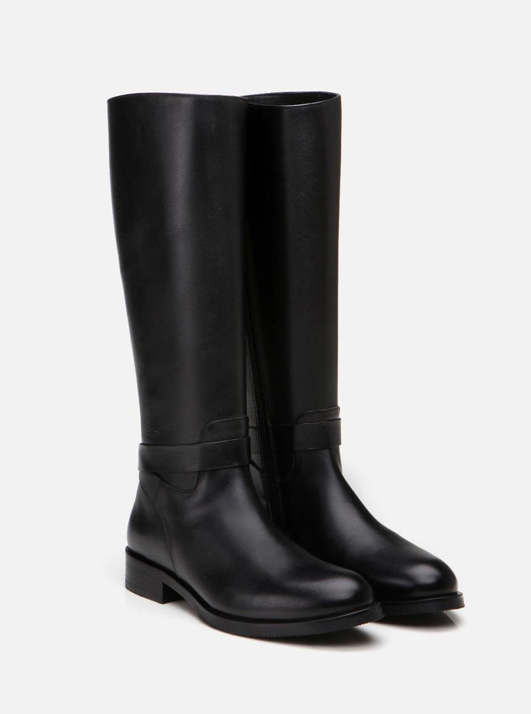 
                      
                        Hooper Black Women's Leather Boots
                      
                    