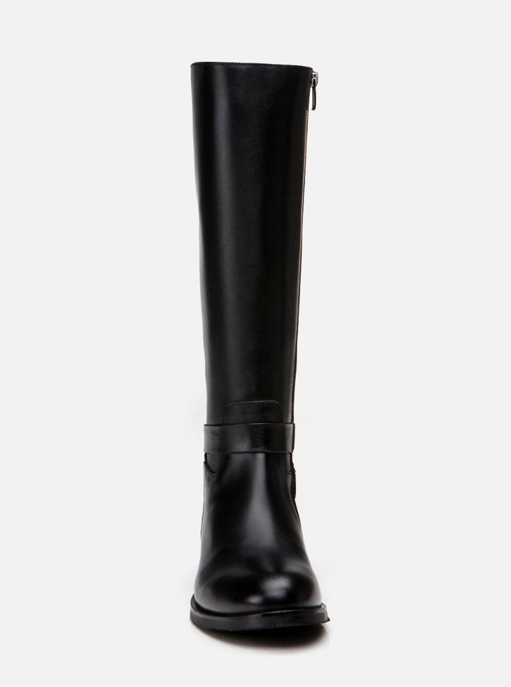 
                      
                        Hooper Black Women's Leather Boots
                      
                    