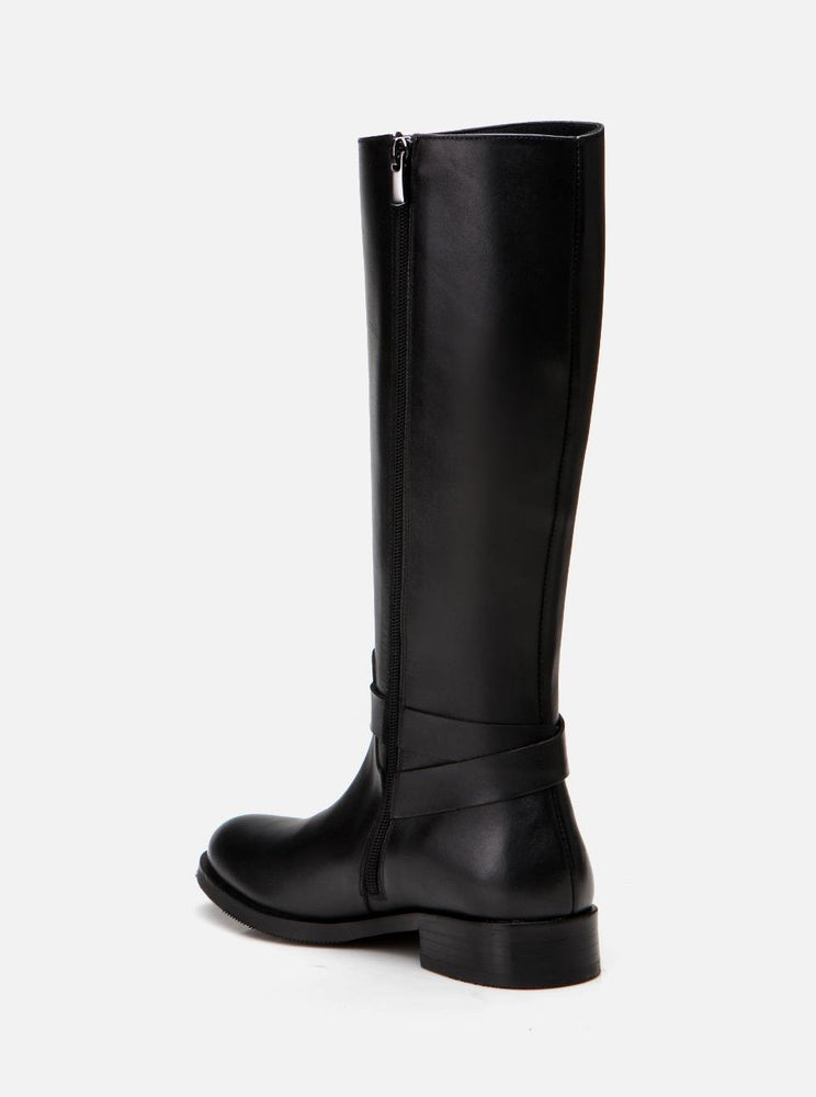 
                      
                        Hooper Black Women's Leather Boots
                      
                    