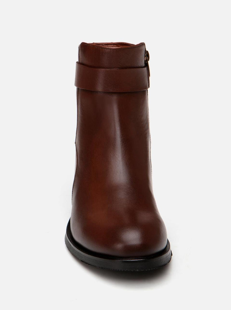 
                      
                        Hudson Dark Tan Women's Leather Boots
                      
                    