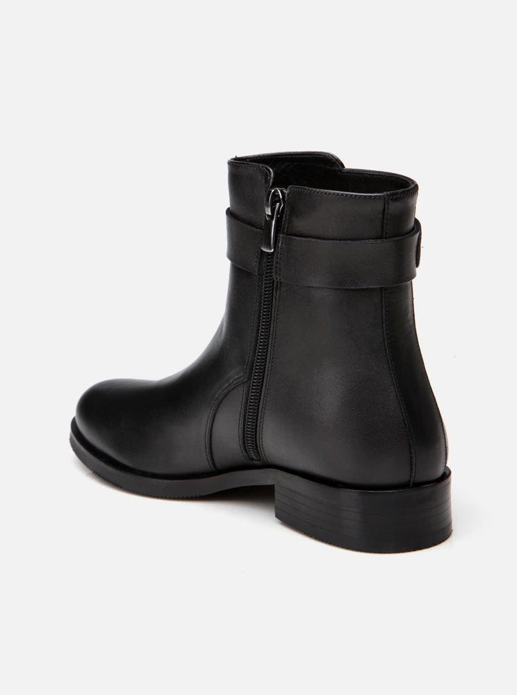 
                      
                        Hudson Black Women's Leather Boots
                      
                    