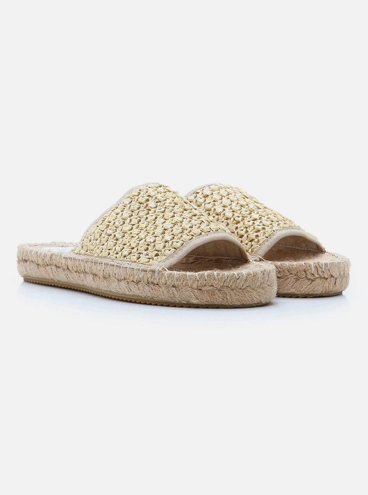 Jannes Beige Women's Espadrille Slippers