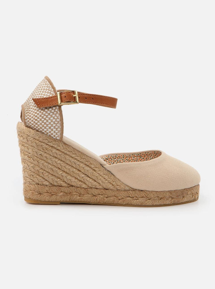 
                      
                        Kate Ecru Women's Wedge Heel Espadrilles
                      
                    