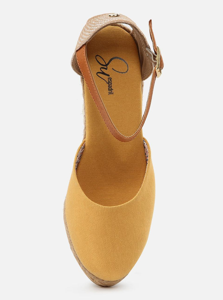 
                      
                        Kate Yellow Women's Wedge Heel Espadrilles
                      
                    