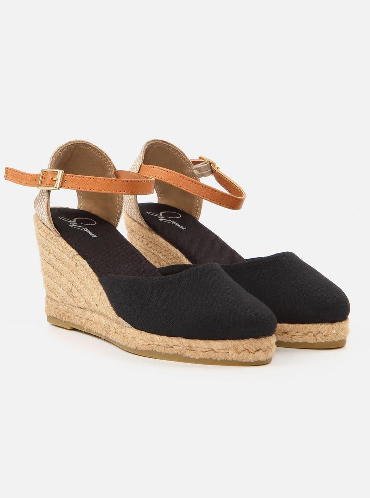 
                      
                        Kate Black Women's Wedge Heel Espadrilles
                      
                    