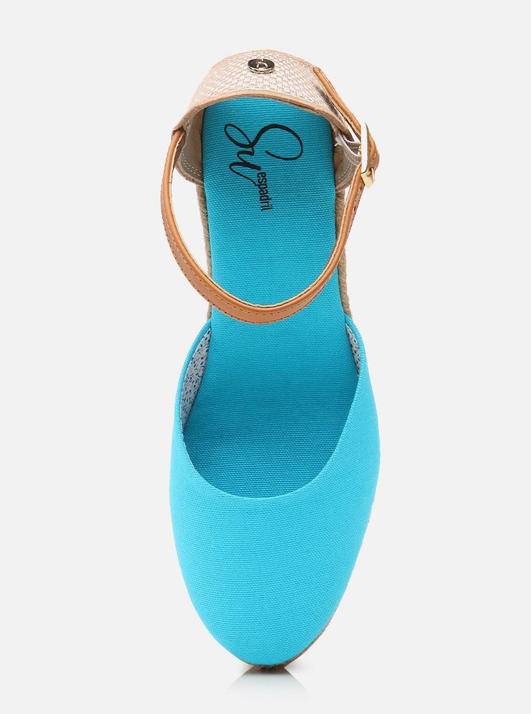 
                      
                        Kate Turquoise Women's Wedge Heel Espadrilles
                      
                    