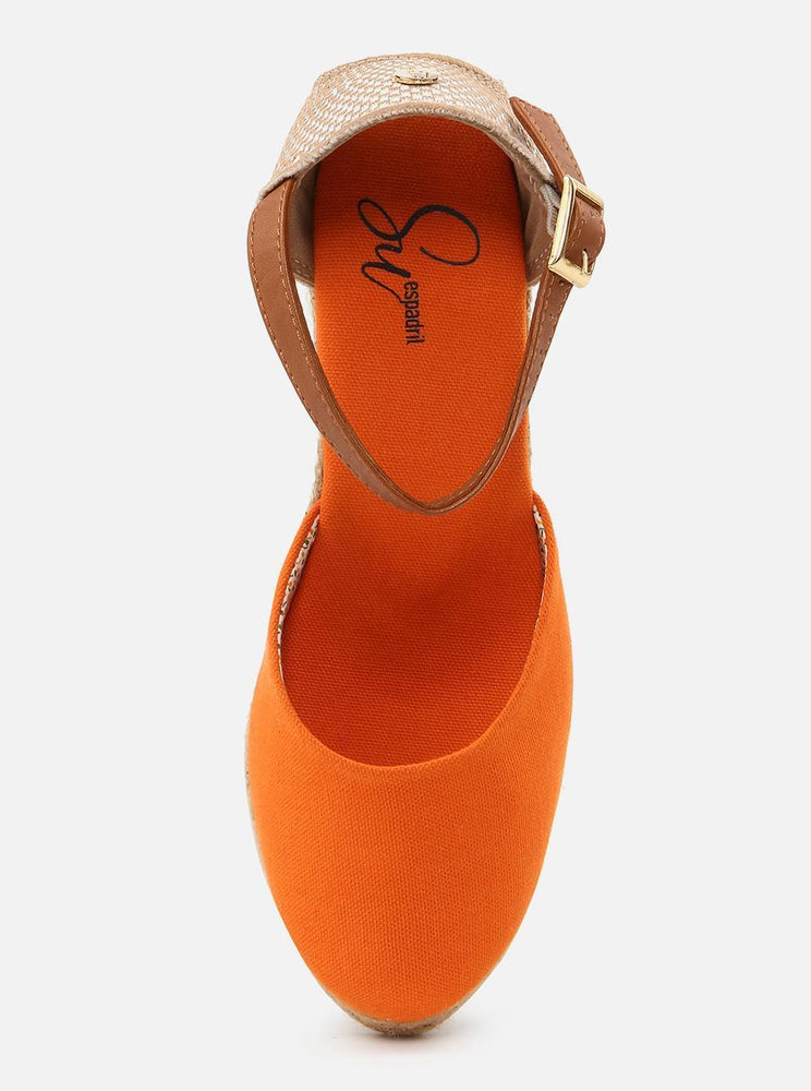 
                      
                        Kate Orange Women's Wedge Heel Espadrilles
                      
                    