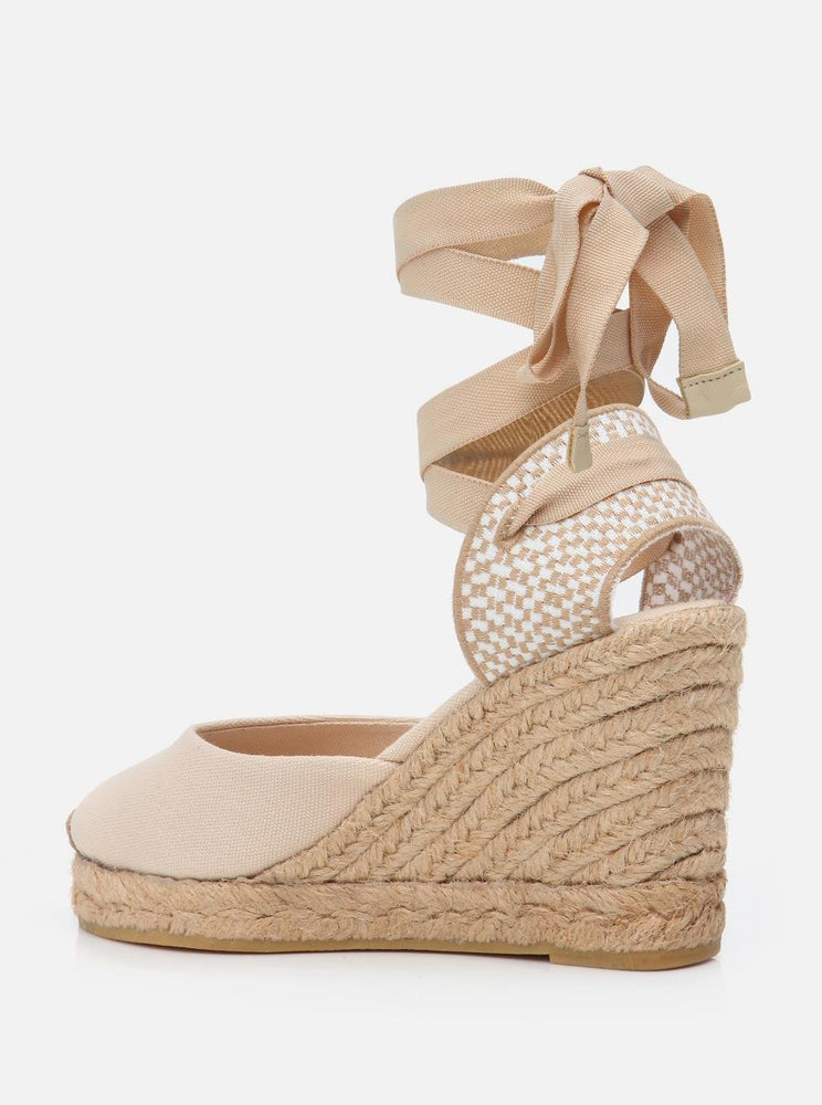 
                      
                        Kelly Ecru Women's Wedge Heel Espadrilles
                      
                    