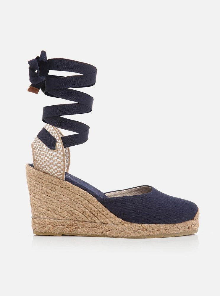 
                      
                        Kelly Navy Blue Women's Wedge Heel Espadrilles
                      
                    