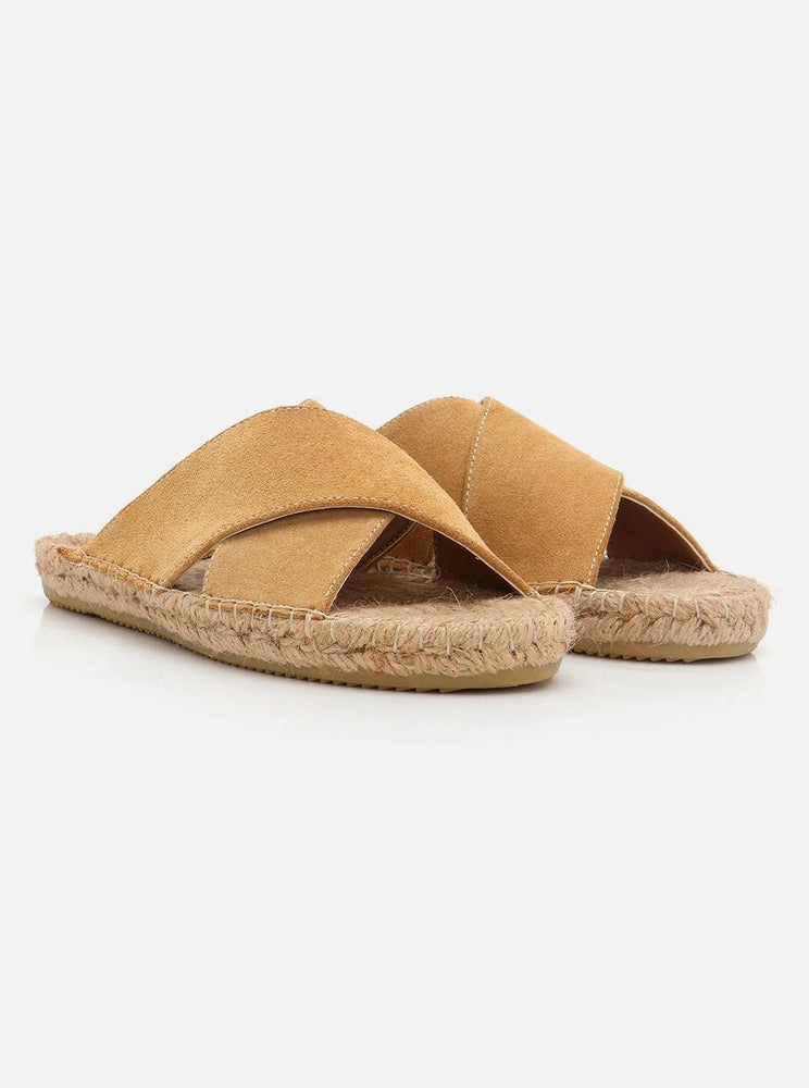 Kimela Dark Sand Women's Espadrille Slippers