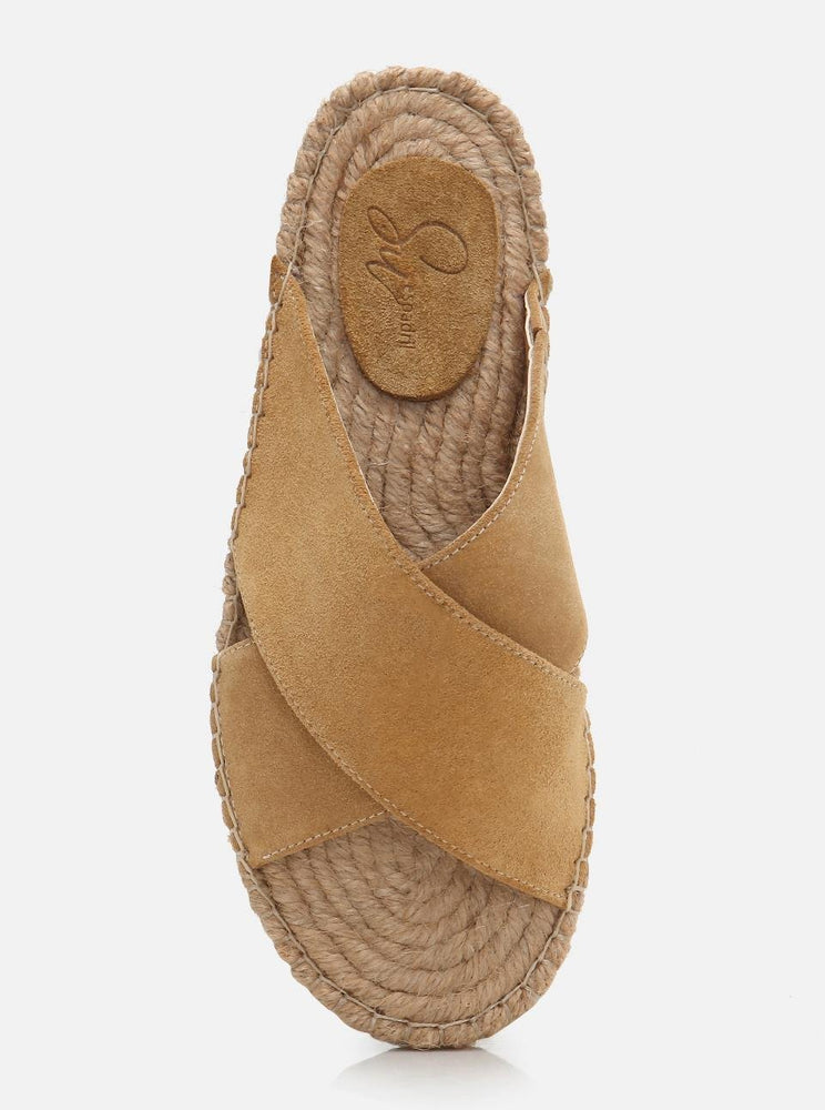 
                      
                        Kimela Dark Sand Women's Espadrille Slippers
                      
                    