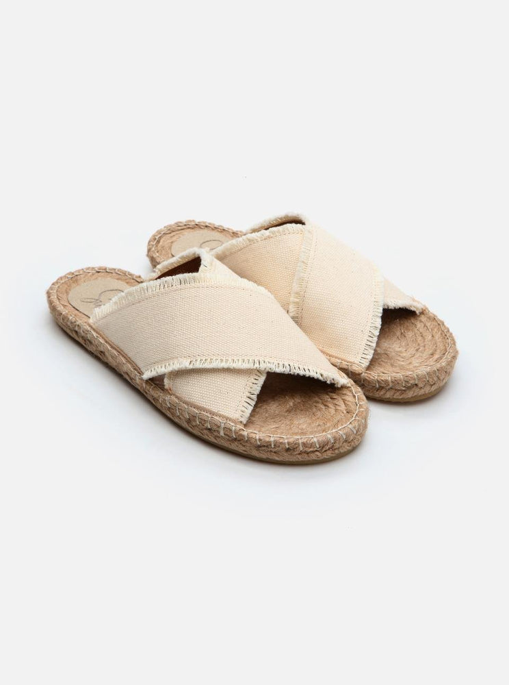 
                      
                        Kimo Ecru Women's Espadrille Slippers
                      
                    