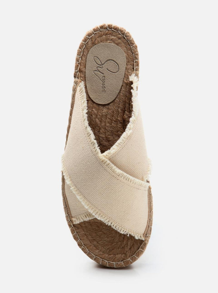 
                      
                        Kimo Ecru Women's Espadrille Slippers
                      
                    