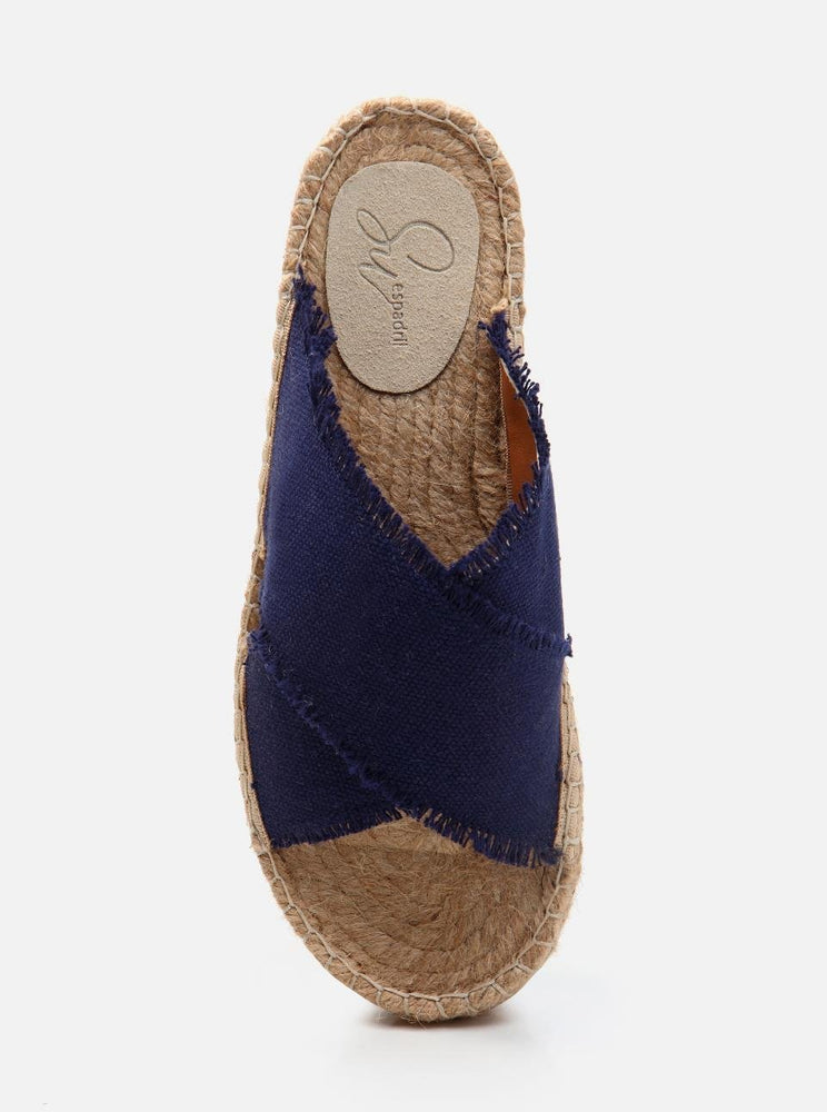 
                      
                        Kimo Navy Blue Women's Espadrille Slippers
                      
                    