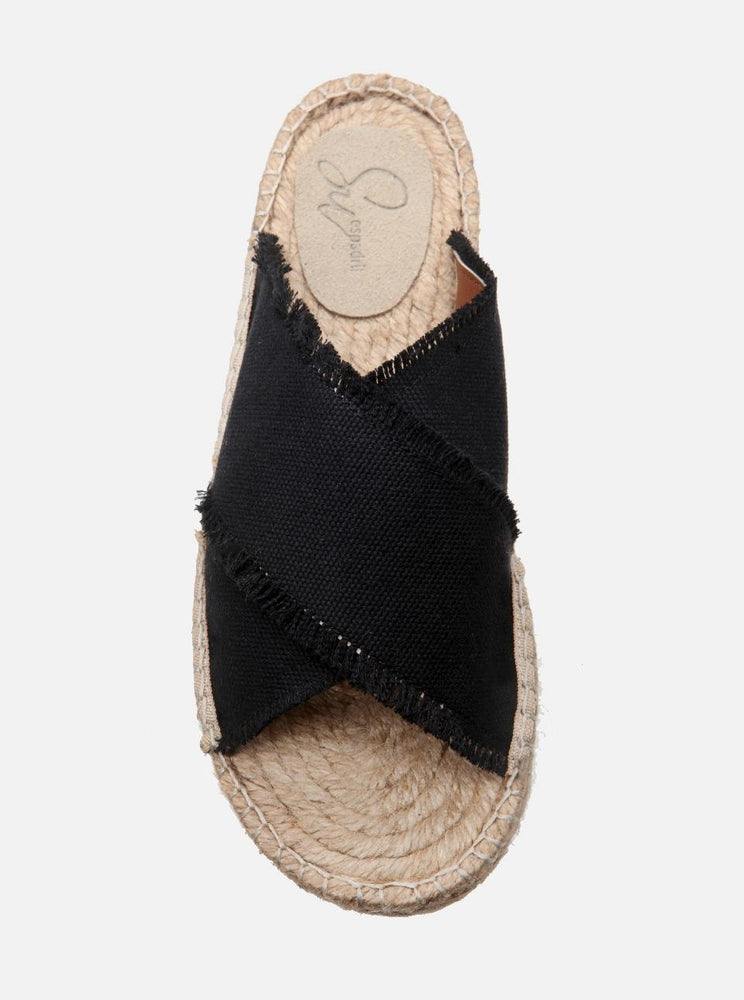 
                      
                        Kimo Black Women's Espadrille Slippers
                      
                    