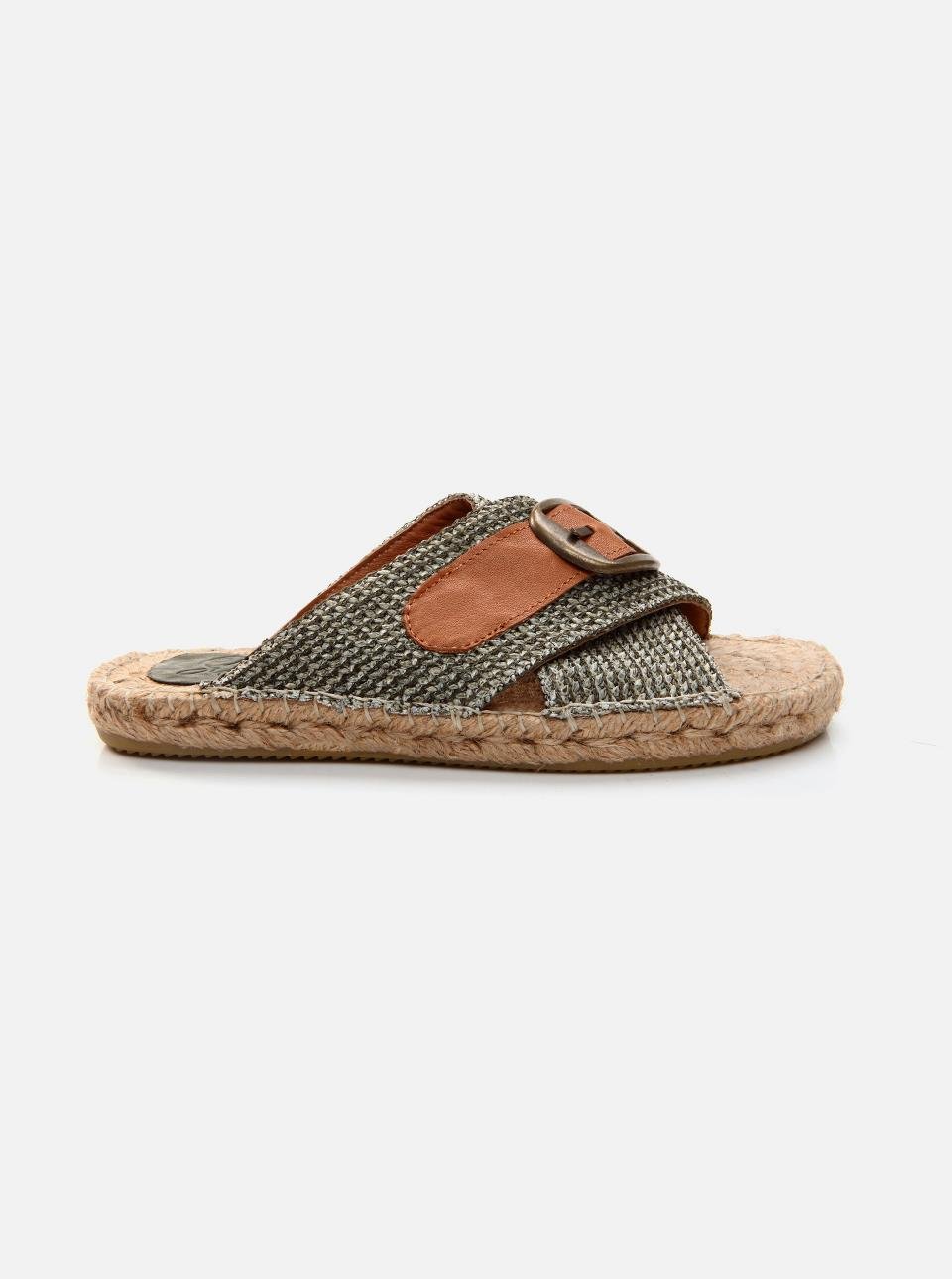 Kimone Khaki Women's Espadrille Slippers