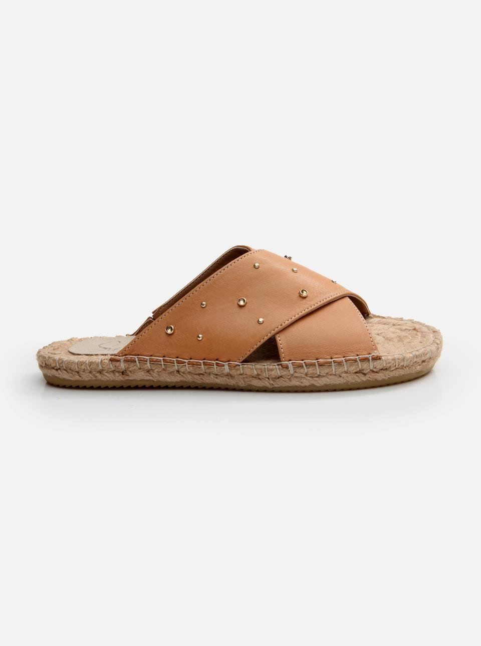 Kimy Dark Sand Women's Espadrille Slippers