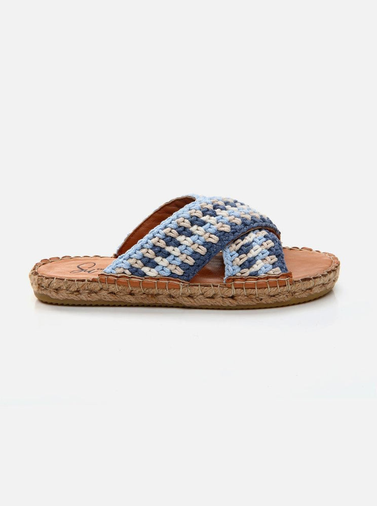 
                      
                        Kinsee Blue-Indigo Women's Espadrille Slippers
                      
                    