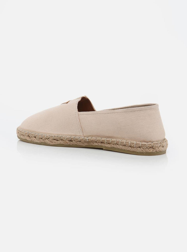 
                      
                        Laura Ecru Men's Plain Espadrilles
                      
                    