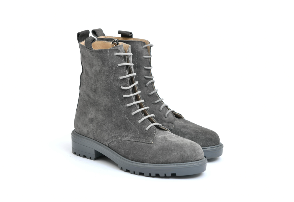 Liguria Anthracite Women's Suede Boots