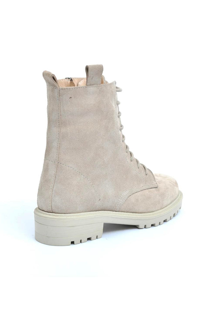 
                      
                        Liguria Beige Women's Suede Boots
                      
                    