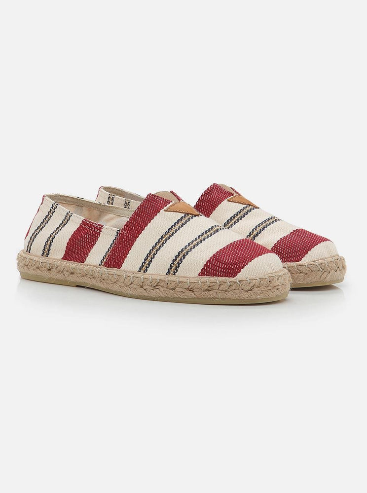 
                      
                        Lorenzo Claret Red Men's Flat Espadrilles
                      
                    