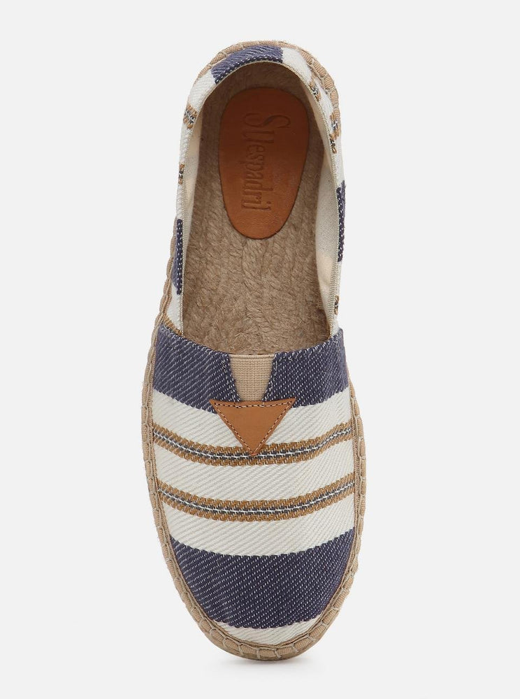 
                      
                        Lorenzo Navy Blue Men's Plain Espadrilles
                      
                    