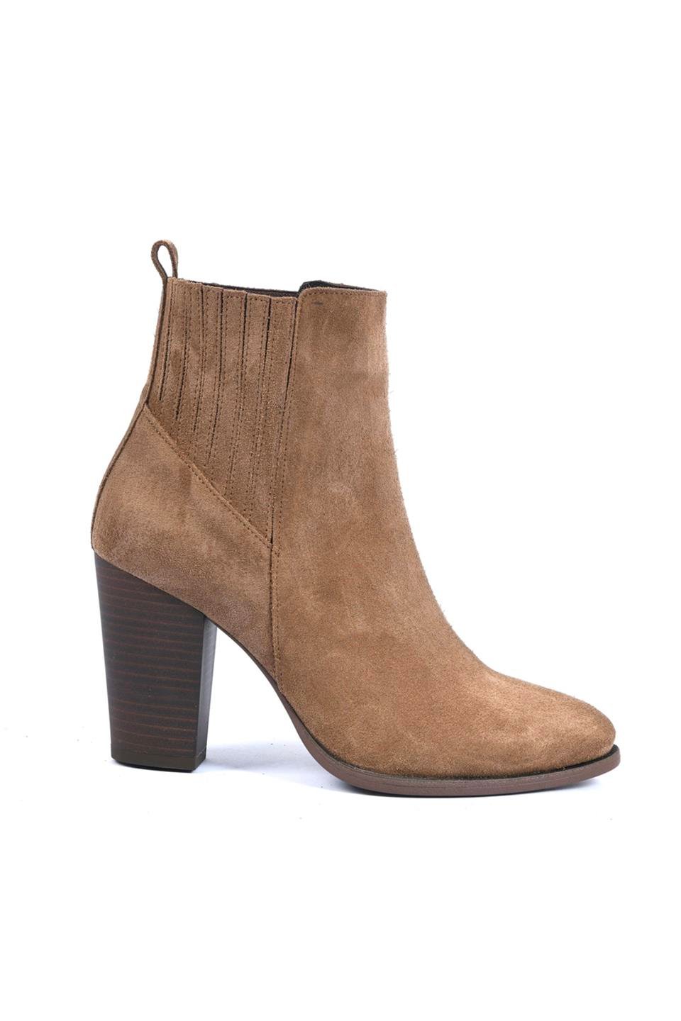 Marche Tan Women's Suede Boots