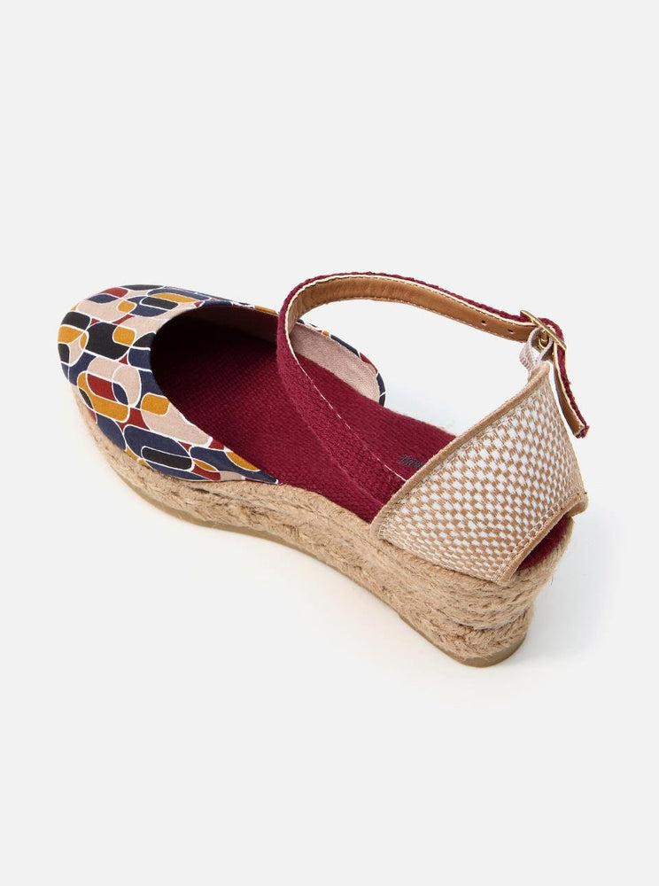 
                      
                        Margan Claret Red Women's Wedge Heel Espadrilles
                      
                    