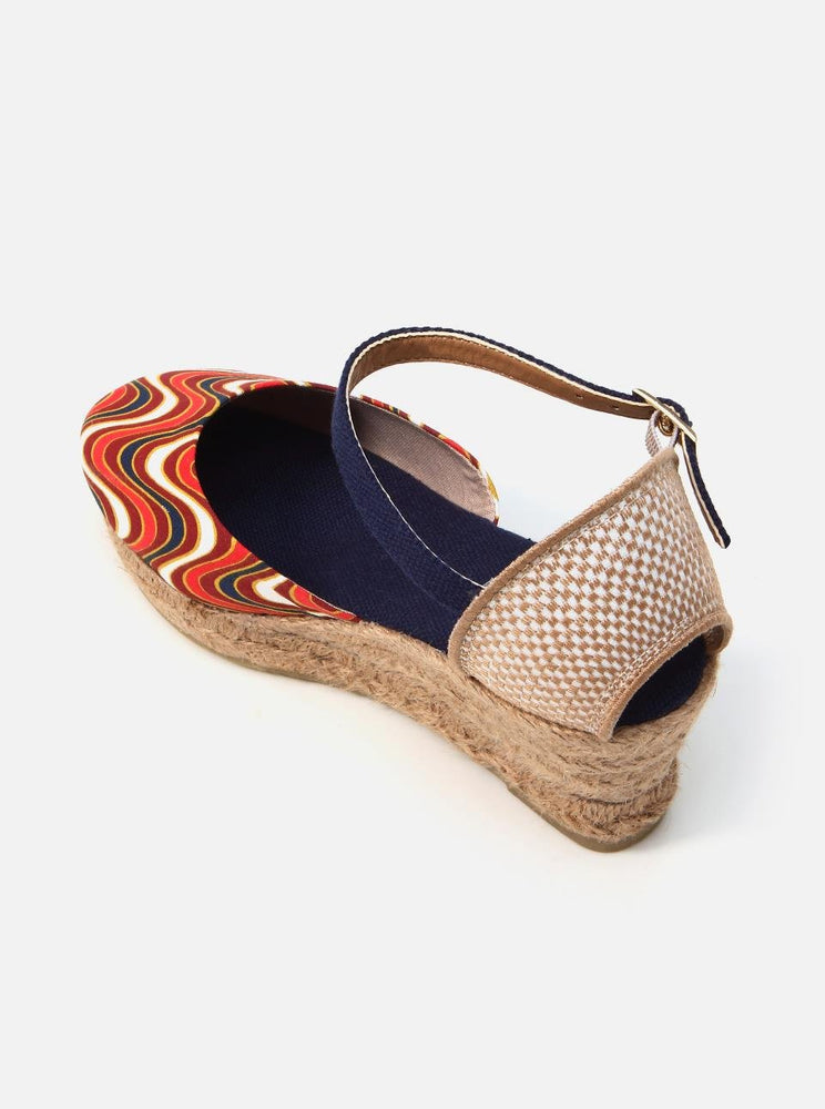 
                      
                        Margan Navy Blue Women's Wedge Heel Espadrilles
                      
                    