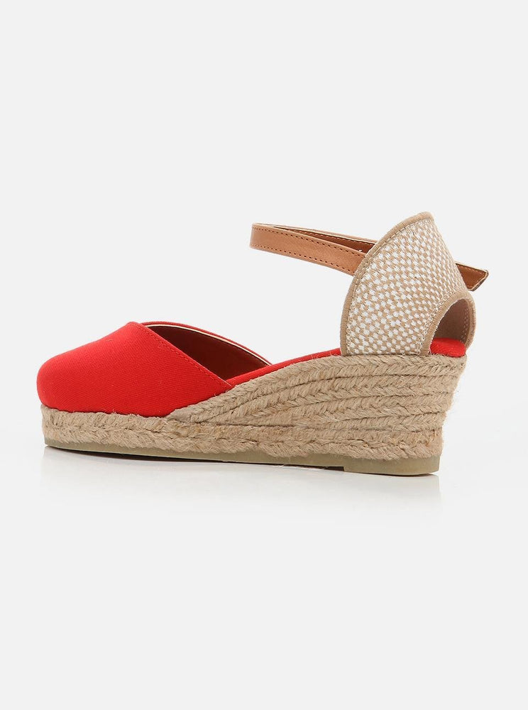 
                      
                        Marsy Red Women's Wedge Heel Espadrilles
                      
                    