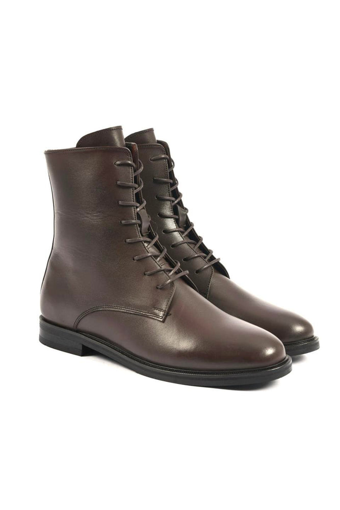 
                      
                        Midlands Brown Women's Leather Boots
                      
                    