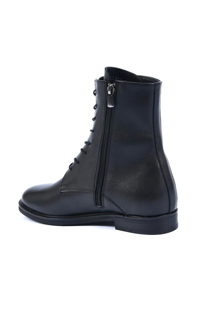 
                      
                        Midlands Black Women's Leather Boots
                      
                    