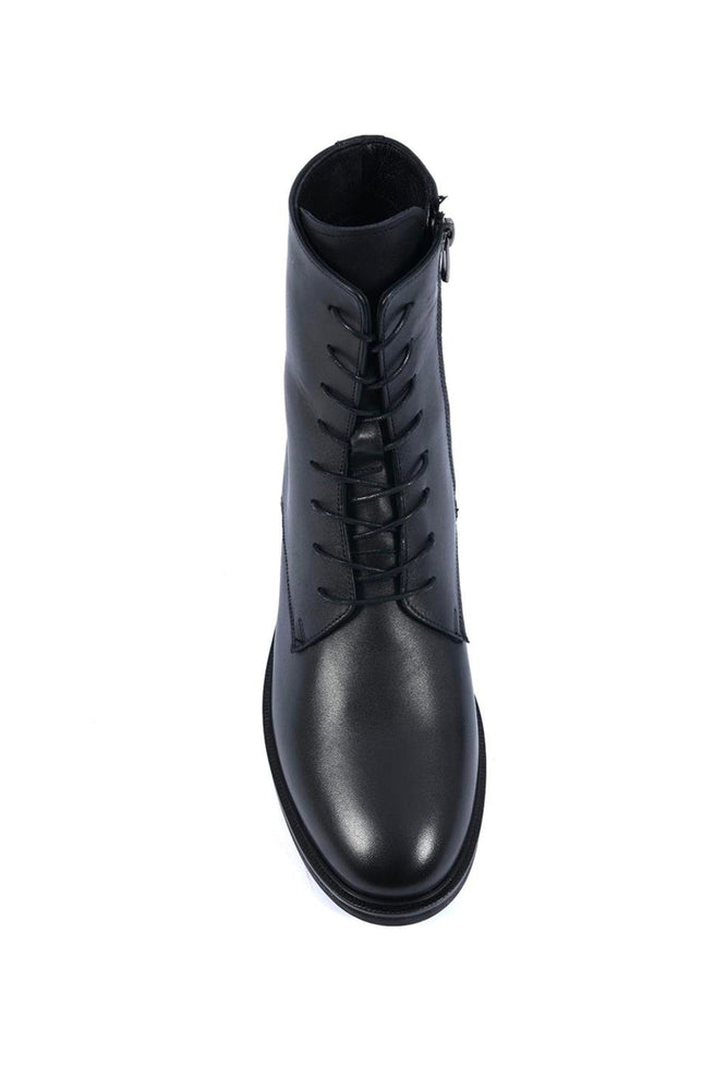 
                      
                        Midlands Black Women's Leather Boots
                      
                    