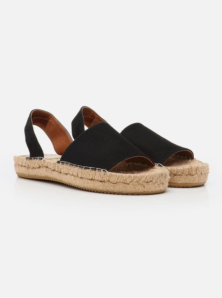 
                      
                        Milena Black Women's Espadrille Sandals
                      
                    