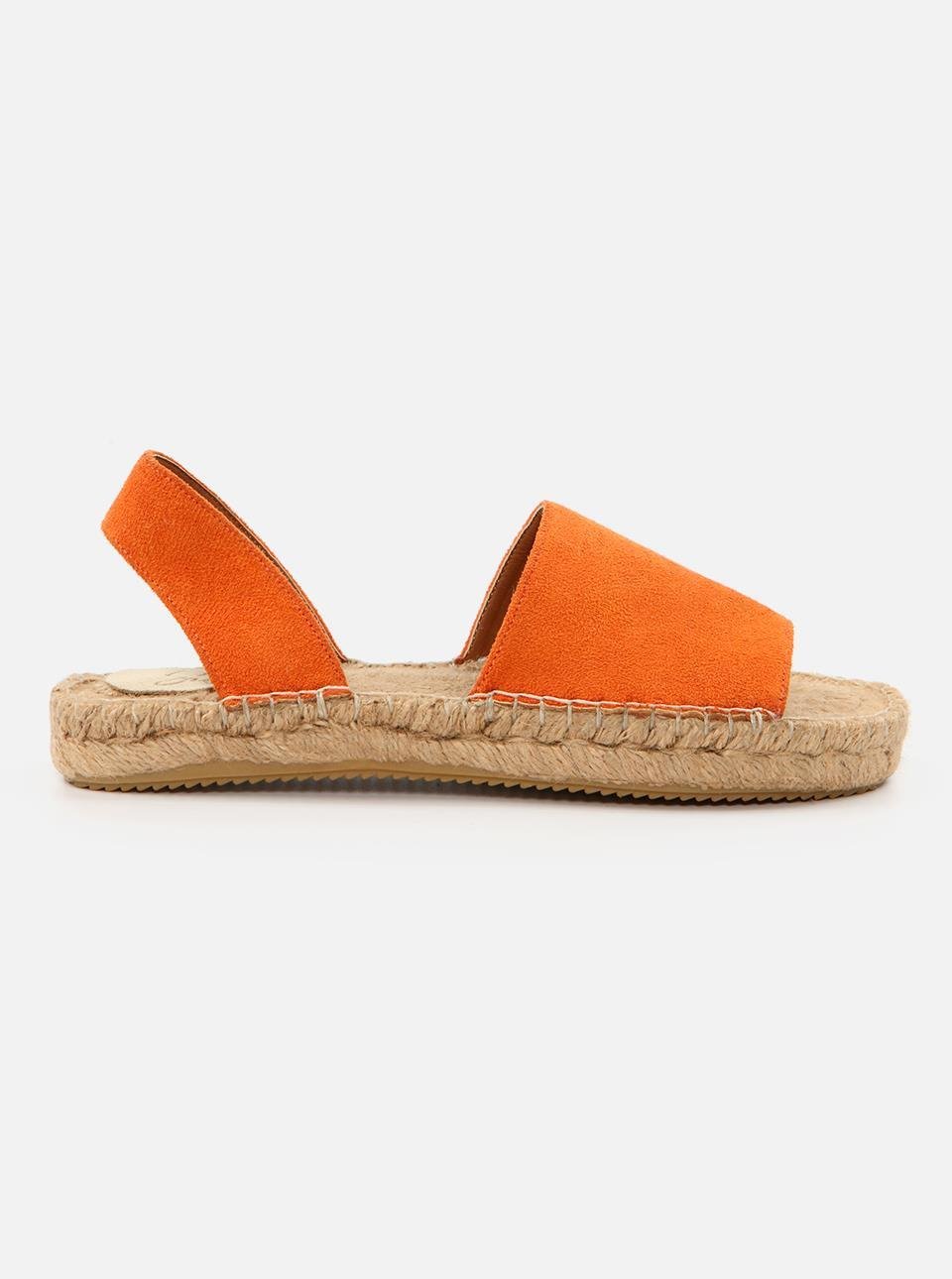 Milena Orange Women's Espadrille Sandals