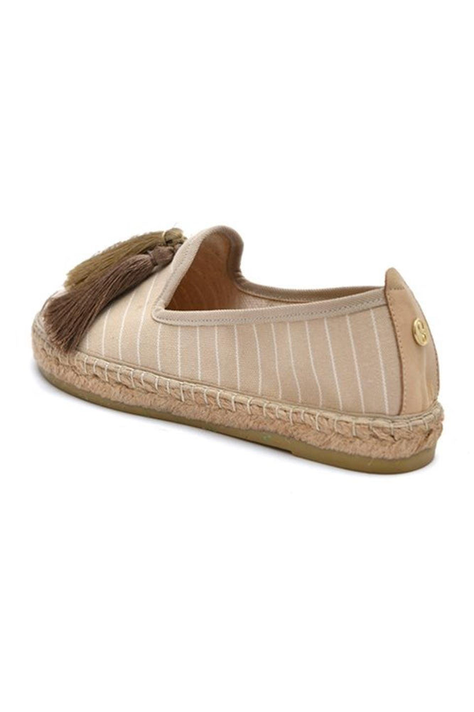 
                      
                        Milo Beige Women's Flat Espadrilles
                      
                    