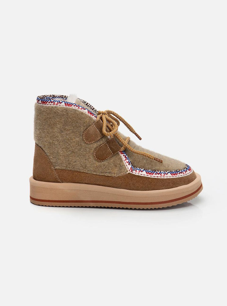 
                      
                        Mo Dark Sand Women's Felt-Real Suede Boots
                      
                    