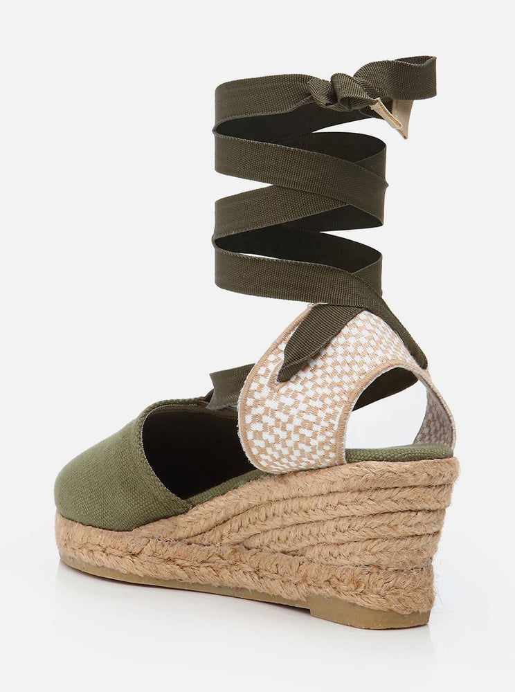 
                      
                        Molly Khaki Women's Wedge Heel Espadrilles
                      
                    